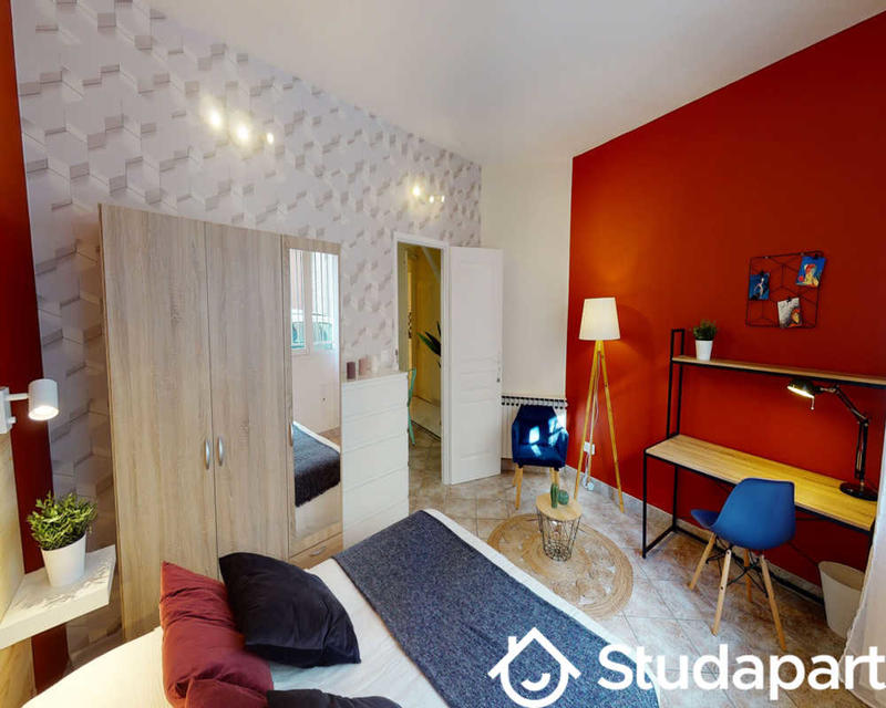 Chambre - 30 m² - 1 pièce