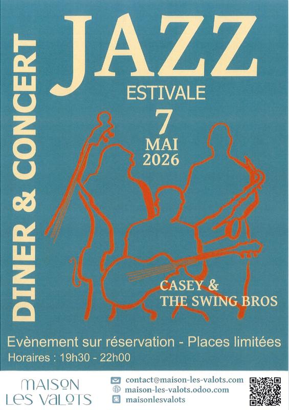 Diner et concert : jazz estivale