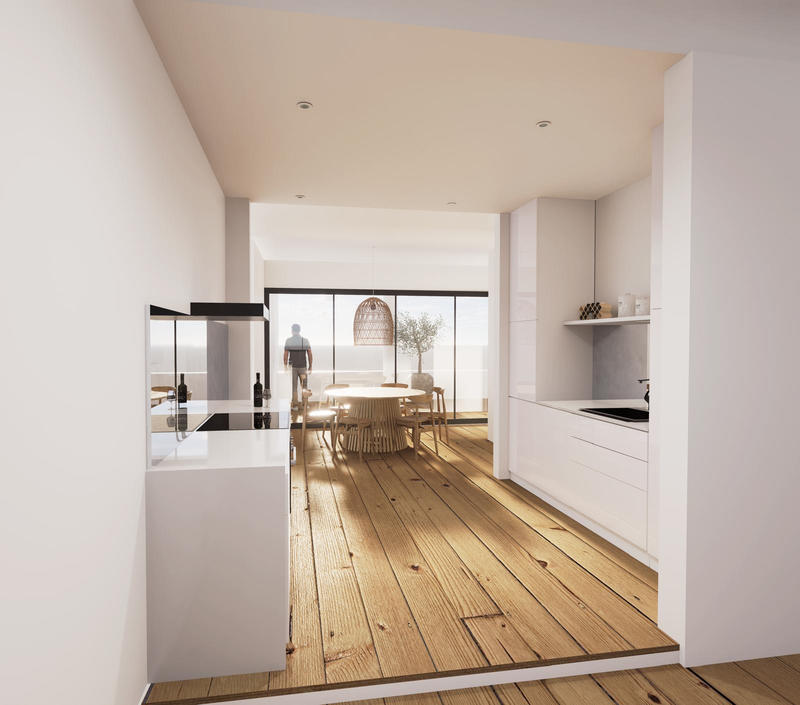 Appartement - 133 m² - 3 pièces