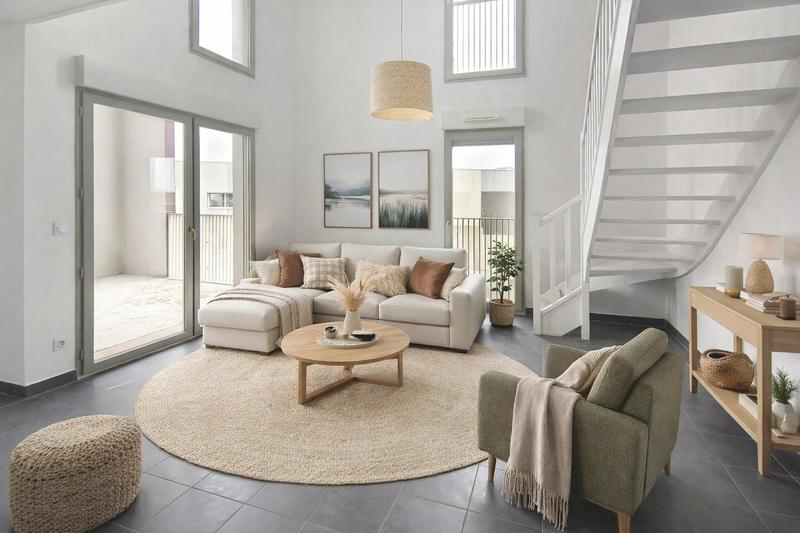 Duplex - 91 m² - 4 pièces