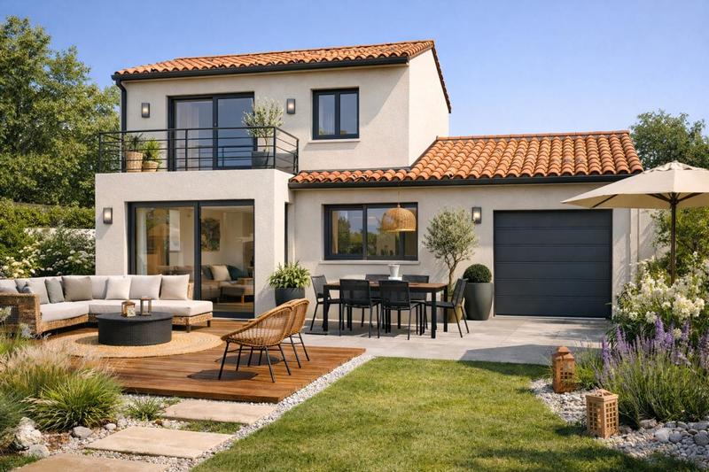 Maison - 80 m² - 4 pièces