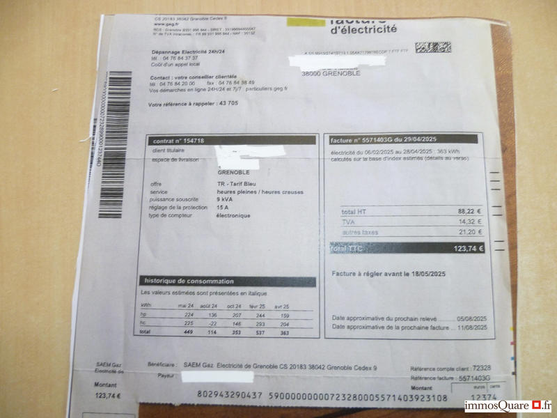 Appartement - 51 m² - 2 pièces