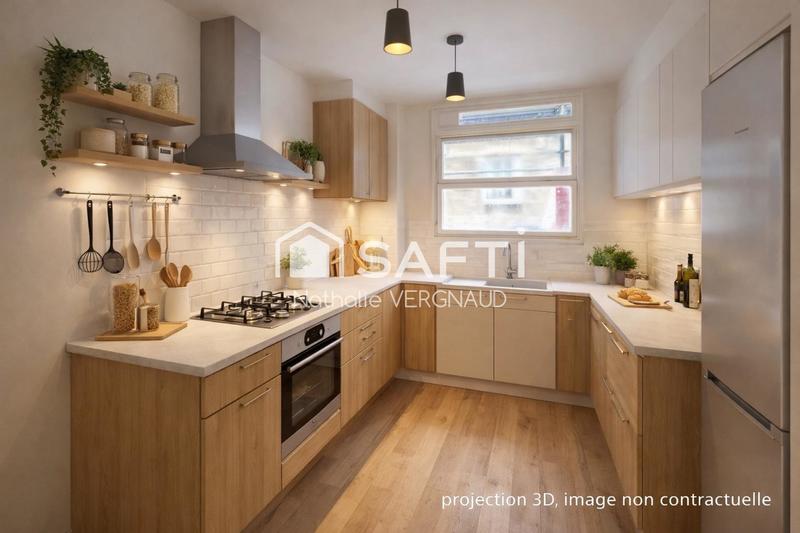 Appartement - 56 m² - 3 pièces
