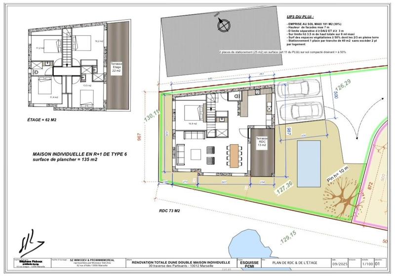 Maison - 130 m² - 5 pièces