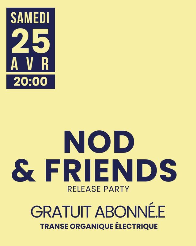 Concert Nod &amp; Friends au Camji à Niort