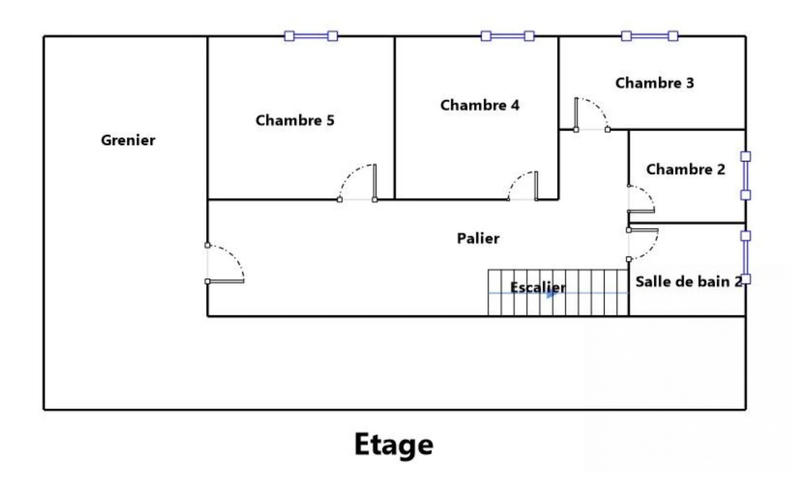 Maison - 204 m² - 7 pièces