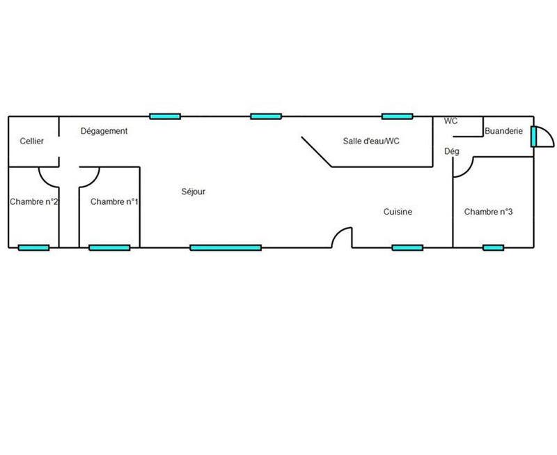Maison - 106 m² - 4 pièces