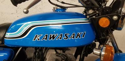 Kawasaki H2 750 kawasaki bleu 0750 687
