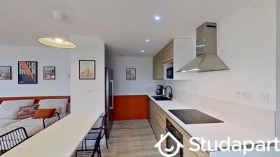 Chambre - 12 m² - 1 pièce