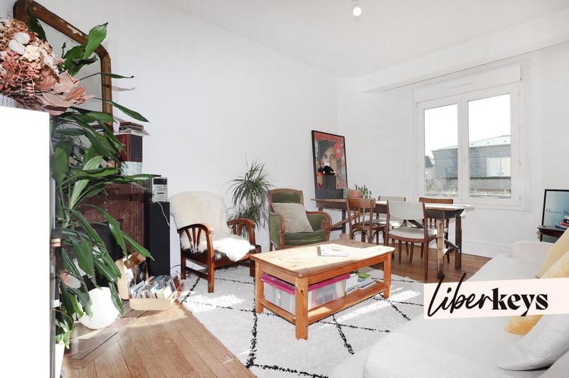 Appartement ancien - 62 m² - 3 pièces