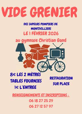 Vide grenier des sapeurs pompiers