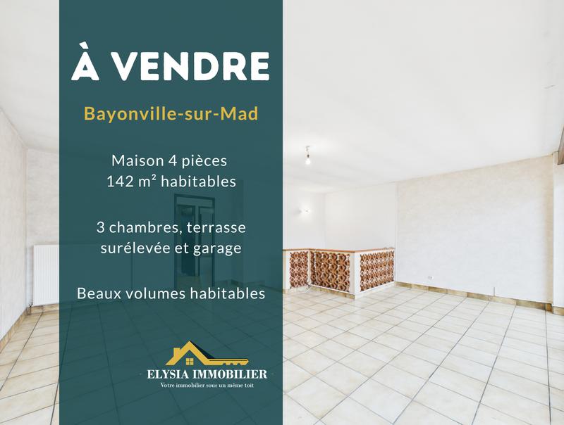 Maison - 142 m² - 4 pièces