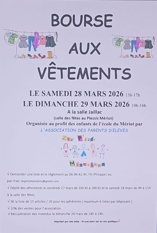 Bourse aux vetements