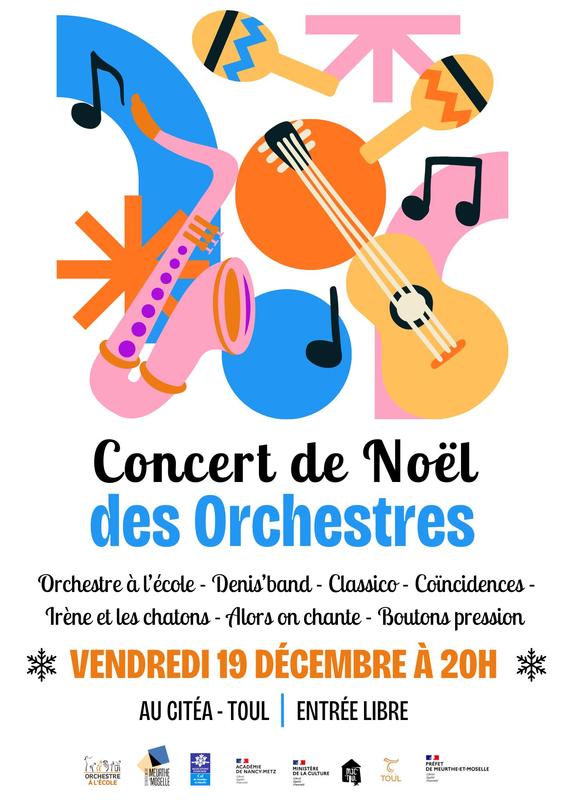 Concert de Noël des Orchestres - Toul