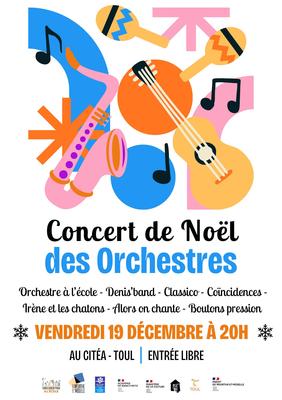 Concert de Noël des Orchestres - Toul