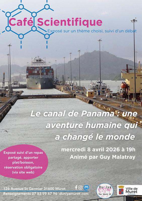 Café Scientifique : le Canal de Panama, une Aventure Humaine Qui a Changé le Mond