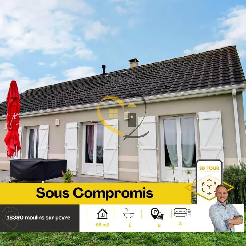 Maison - 95 m² - 4 pièces