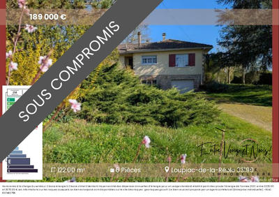 Maison - 122 m² - 6 pièces