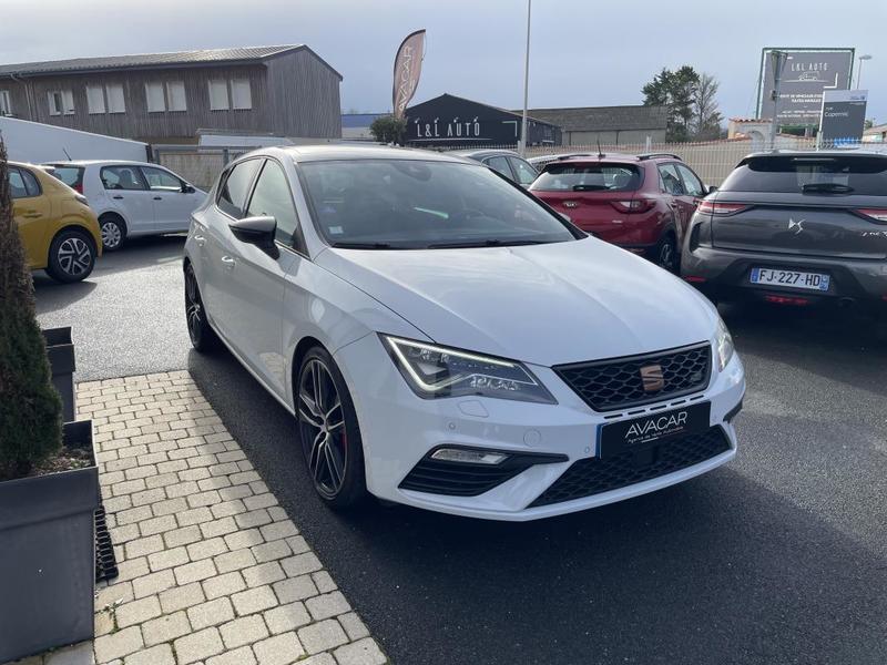 Seat Leon Cupra 2.0 TFSi 300 Ch Historique limpide *Toit ouvrant/CarPlay/Siège Alcantara