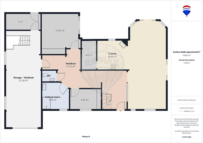 Maison - 155 m² - 4 pièces