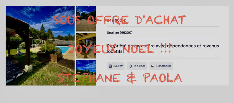 Maison - 230 m² - 12 pièces