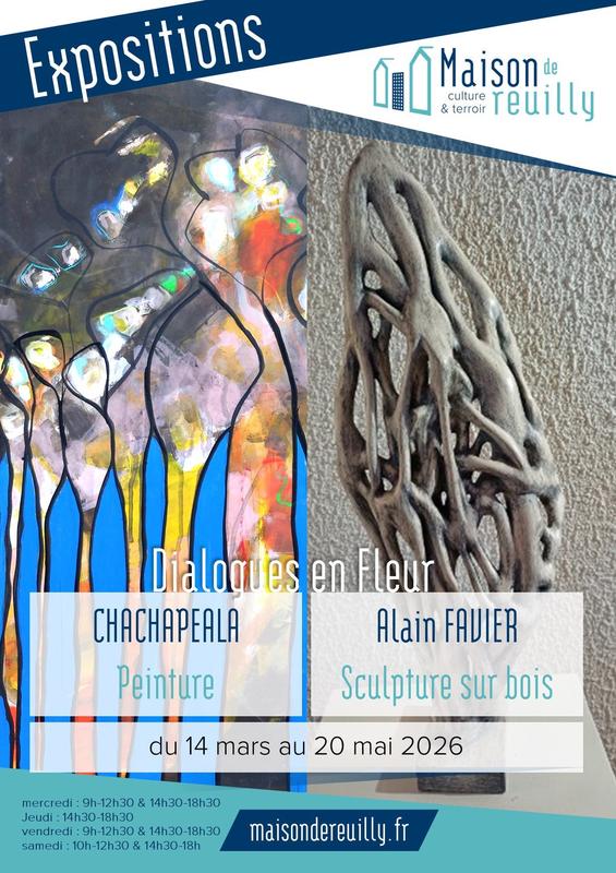 Exposition de Chachapeala et d'Alain Favier
