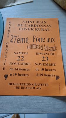 Foire aux Gourmets et Artisanale