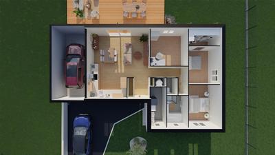 Maison - 89 m² - 5 pièces