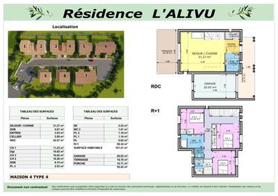 Villa - 77 m² - 3 pièces