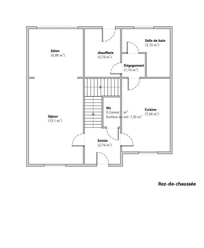 Maison - 78 m² - 4 pièces