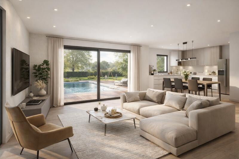 Maison - 90 m² - 4 pièces