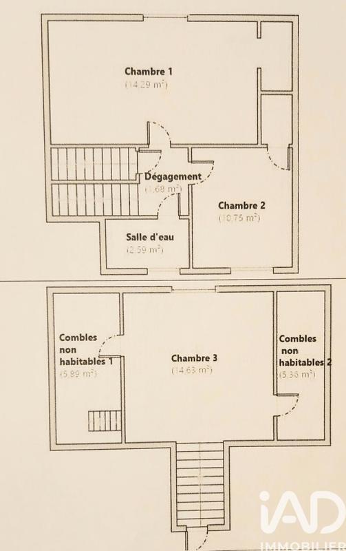 Maison - 110 m² - 4 pièces