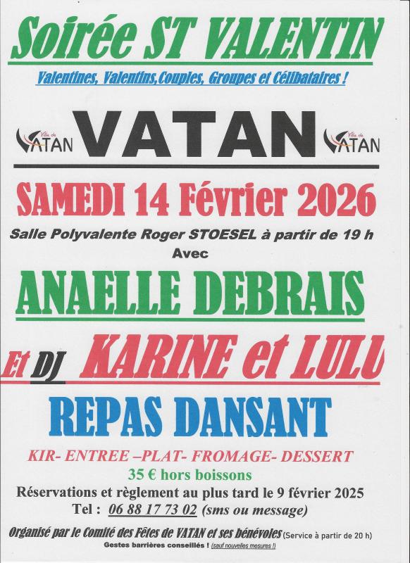 Soirée Saint-Valentin