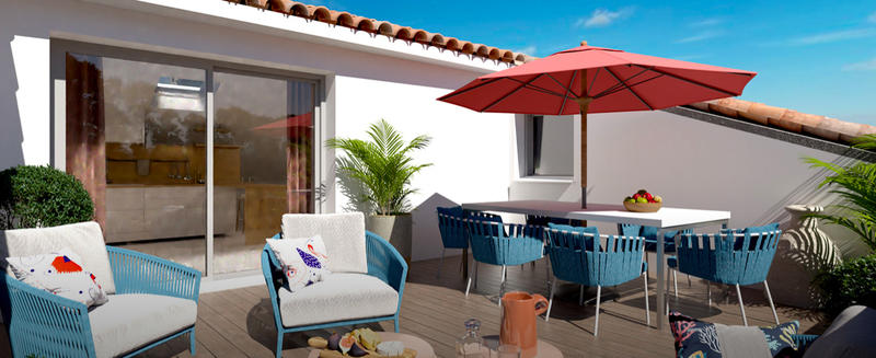 Appartement - 57 m² - 3 pièces