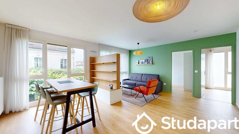 Chambre - 55 m² - 1 pièce