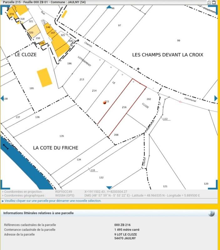 Terrain constructible - 2 880 m²