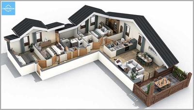 Appartement - 70 m² - 3 pièces