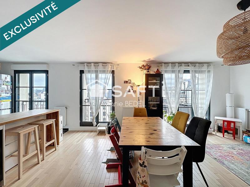 Duplex - 91 m² - 4 pièces