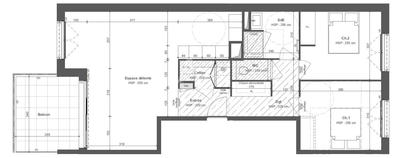 Appartement - 73 m² - 3 pièces