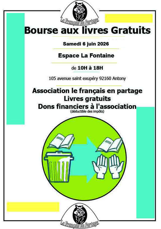 Bourse aux livres gratuits