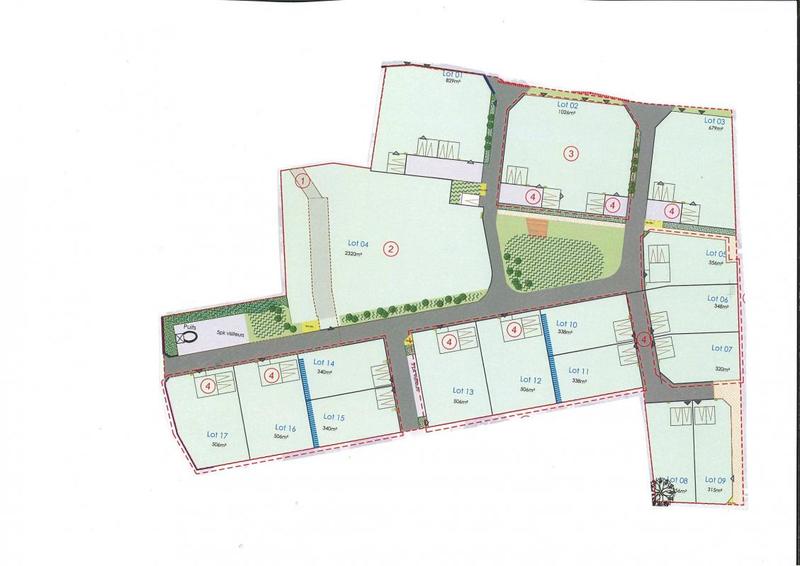 Terrain constructible - 340 m²