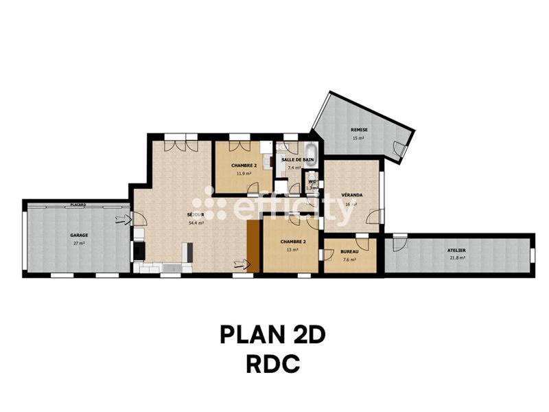 Maison - 138 m² - 5 pièces
