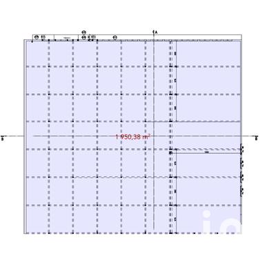 Immeuble - 1 950 m² - 1 pièce