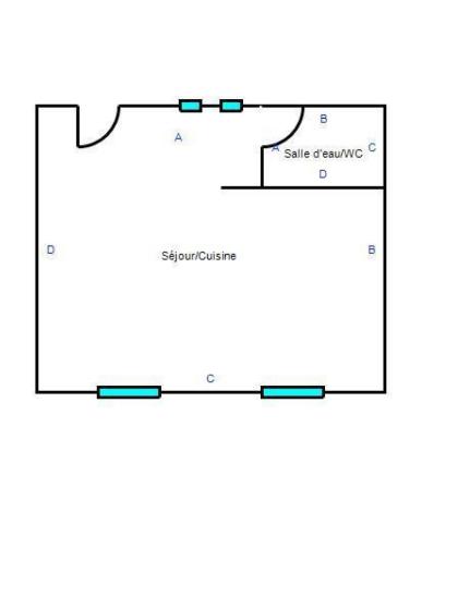 Appartement - 31 m² - 1 pièce