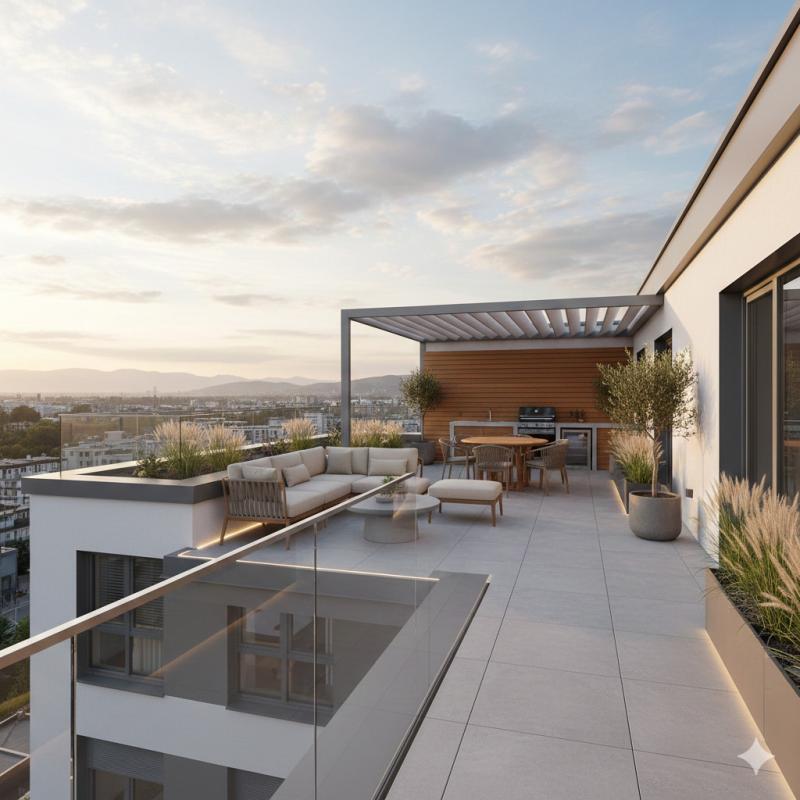 Appartement - 120 m² - 5 pièces