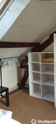 Chambre - 18 m² - 1 pièce