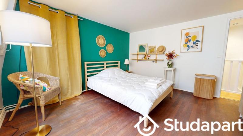 Chambre - 15 m² - 1 pièce