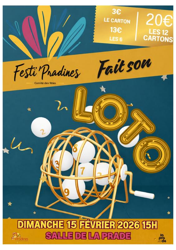 Loto du Comité des Fêtes