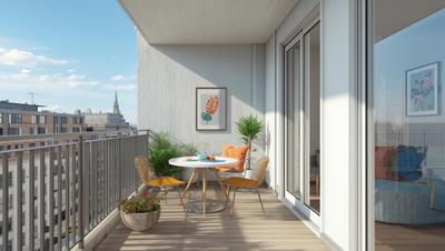 Appartement - 25 à 71 m² - 1 à 4 pièces