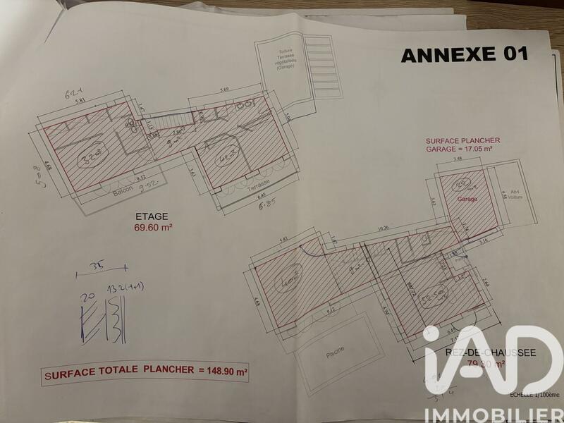 Maison - 149 m² - 4 pièces